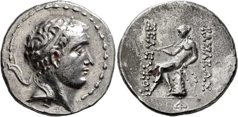 SELEUKID KINGS. Seleukos IV Philopator, 187-175 BC. Tetradrachm (Subaeratus, 29 ...