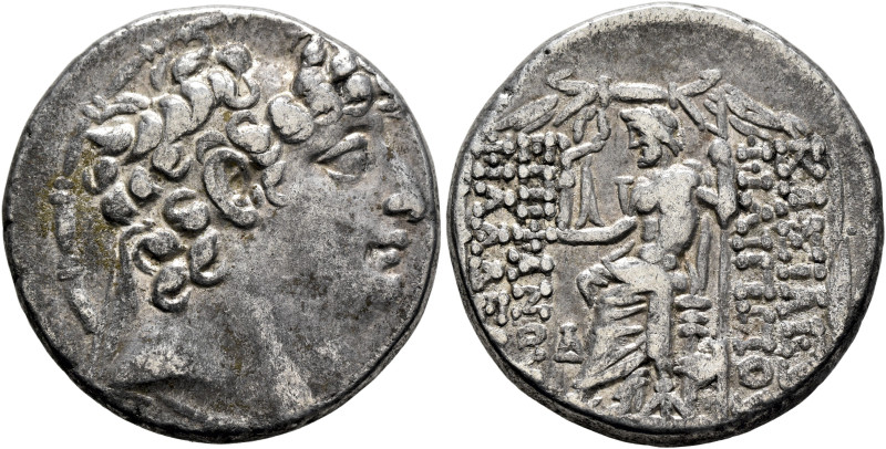 SELEUKID KINGS. Philip I Philadelphos, circa 95/4-76/5 BC. Tetradrachm (Silver, ...