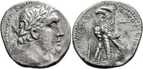 PHOENICIA. Tyre. 126/5 BC-AD 65/6. Shekel (Silver, 27 mm, 13.86 g, 12 h), CY 98 = 29/8 BC. Laureate head of Melkart to right. Rev. ΤΥPΟΥ ΙΕΡΑ[Σ] - ΚΑΙ...