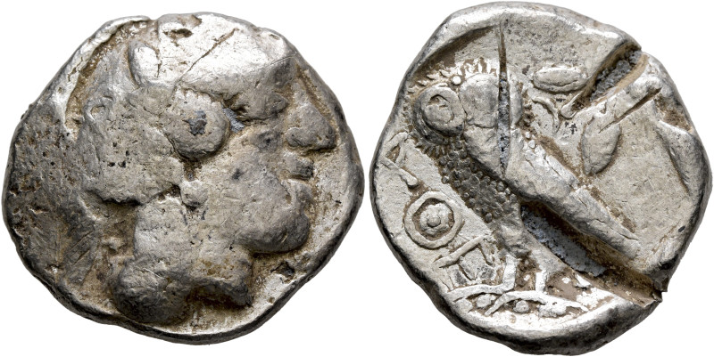 ARABIA, Northwestern. Mid 5th to 4th centuries BC. Tetradrachm (Silver, 26 mm, 1...