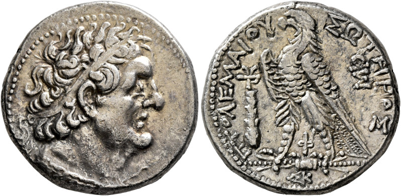 PTOLEMAIC KINGS OF EGYPT. Ptolemy IV Philopator, 225-205 BC. Tetradrachm (Silver...