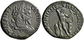 MOESIA INFERIOR. Marcianopolis. Septimius Severus, 193-211. Pentassarion (Bronze, 26 mm, 12.01 g, 12 h), Julius Faustinianus, legatus consularis, 207-...