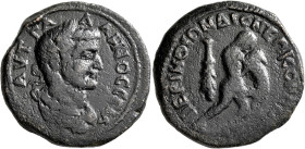 THRACE. Perinthus. Gallienus, 253-268. Hexassarion (Bronze, 32 mm, 26.45 g, 12 h). AYT ΓΑΛΛIHNOC CEBA Laureate, draped and cuirassed bust of Gallienus...