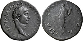 BITHYNIA. Koinon of Bithynia. Trajan, 98-117. Hexassarion (Bronze, 34 mm, 22.12 g, 7 h). ΑΥΤ ΝΕΡ ΤΡΑΙΑΝΟϹ ΚΑΙϹΑΡ ϹΕΒΑϹ ΓΕΡMA Laureate head of Trajan t...