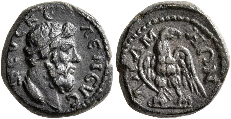 PHRYGIA. Apameia. Pseudo-autonomous issue. Assarion (Bronze, 16 mm, 4.40 g, 1 h)...