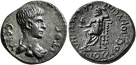 PHRYGIA. Sebaste. Nero, 54-68. Assarion (Bronze, 20 mm, 5.36 g, 12 h). CЄBACTOC Bare-headed and draped bust of Nero to right. Rev. CЄBACTHNΩN IOYΛIOC ...