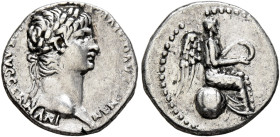 CAPPADOCIA. Caesaraea-Eusebia. Nero, 54-68. Hemidrachm (Silver, 14 mm, 1.72 g, 12 h). NERO CLAVD DIVI CLAVD F CAESAR AVG GERMANI Laureate head of Nero...