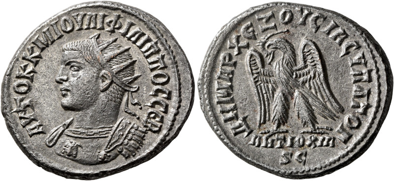 SYRIA, Seleucis and Pieria. Antioch. Philip II, 247-249. Tetradrachm (Billon, 27...