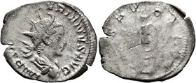 Saloninus, 260. Antoninianus (Billon, 25 mm, 3.21 g, 7 h), Cologne, July-August 260. IMP SAL[ON VAL]ERIANVS AVG Radiate, draped and cuirassed bust of ...