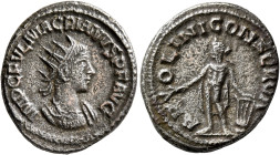 Macrianus, usurper, 260-261. Antoninianus (Billon, 22 mm, 4.15 g, 11 h), Samosata. IMP C FVL MACRIANVS P F AVG Radiate and cuirassed bust of Macrianus...