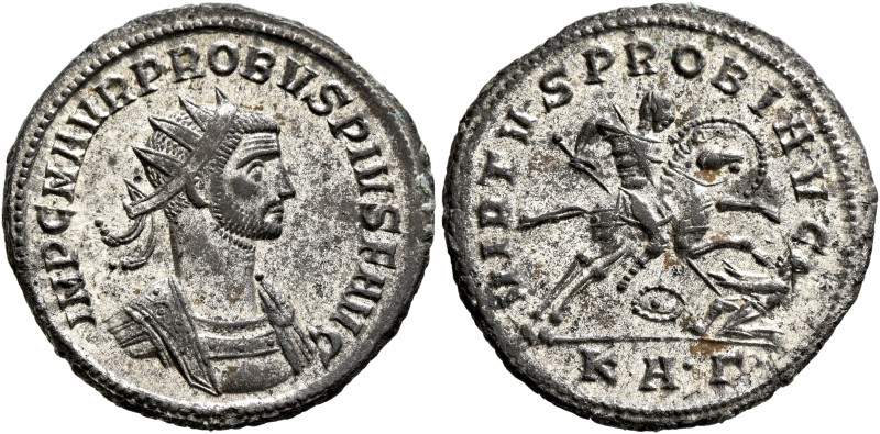 Probus, 276-282. Antoninianus (Silvered bronze, 23 mm, 4.00 g, 12 h), Serdica, 2...