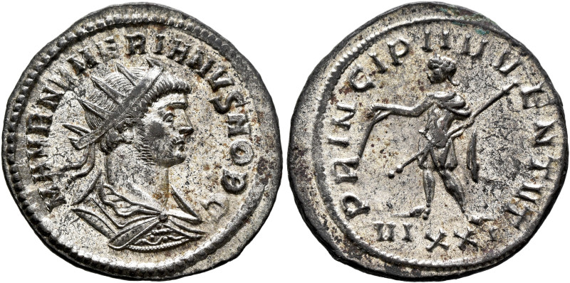 Numerian, as Caesar, 282-283. Antoninianus (Silvered bronze, 24 mm, 3.75 g, 12 h...