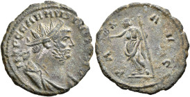 Carausius, Romano-British Emperor, 286-293. Antoninianus (Bronze, 22 mm, 3.48 g, 6 h), uncertain mint, circa 286-287. IMP C CARAVSIVS P F AVG Radiate,...