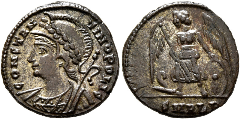 Commemorative Series, 330-354. Follis (Silvered bronze, 18 mm, 2.33 g, 12 h), Al...