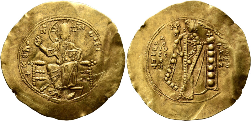 Alexius I Comnenus, 1081-1118. Hyperpyron (Gold, 33 mm, 4.37 g, 6 h), post-refor...