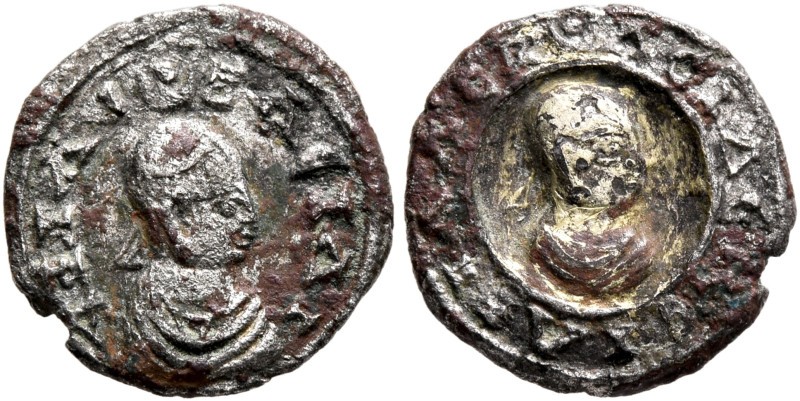 Aphilas, circa 310-325. Chrysargyros (Gilt Silver, 12 mm, 0.90 g, 12 h). YΦΙAY (...