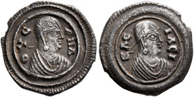 Ousanas I, circa 325-345. 3 Argyroi (Silver, 14 mm, 1.19 g, 12 h). OYC-ΑΝΑ Draped bust of Ousanas I to right, wearing tight-fitting head cloth and cir...