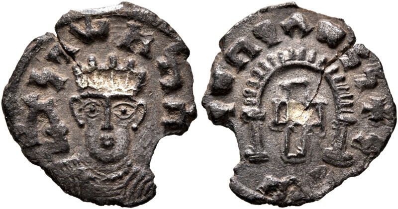 Ella Gabaz/Wazen Agad, circa late 550s-560s. Unit (Gilt Billon, 15 mm, 0.83 g, 1...