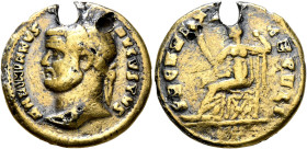 UNCERTAIN GERMANIC TRIBES, Aurum Barbarorum. Late 3rd-early 4th centuries. 'Aureus' (Subargentum, 20 mm, 5.00 g, 12 h), 'Tetrarchic Securitas Group A'...