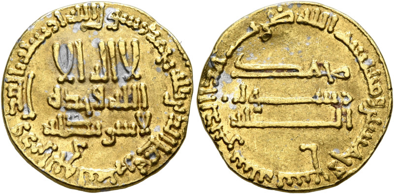 ISLAMIC, 'Abbasid Caliphate. temp. Al-Mahdi, AH 158-169 / AD 775-785. Dinar (Gol...