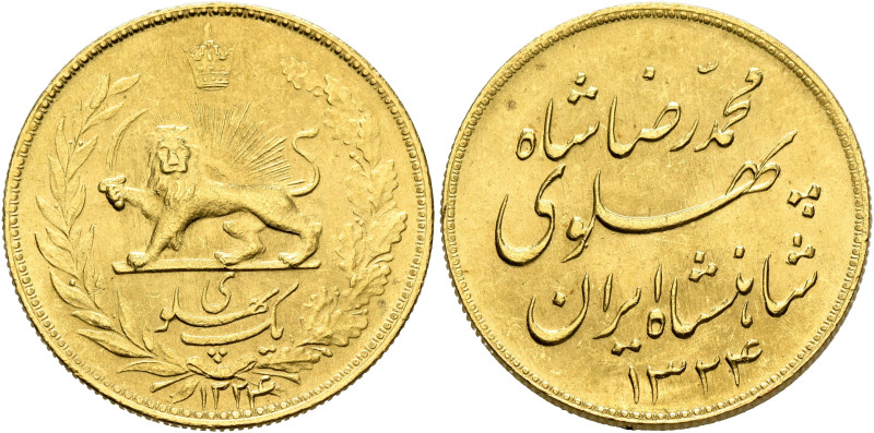 IRAN, Pahlavis. Muhammad Reza Shah, AH 1320-1358 / AD 1941-1979. Pahlavi SH 1324...