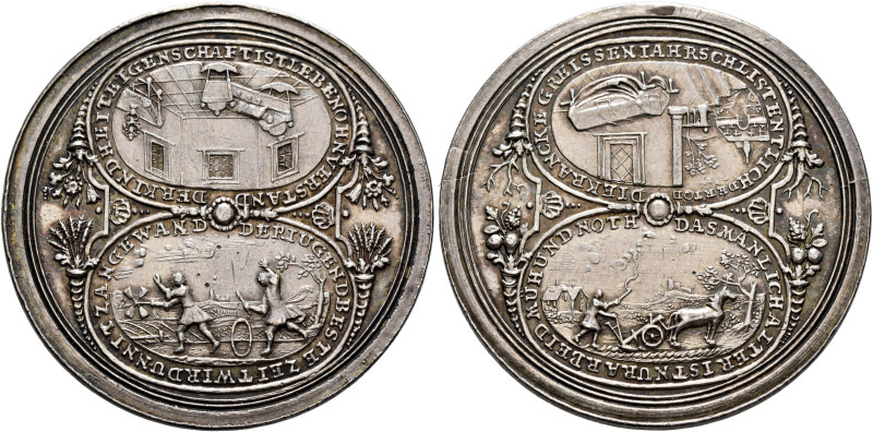 GERMANY. Schlesien-Breslau [Wroclaw] (Stadt). Medal (Silver, 34 mm, 14.52 g, 12 ...