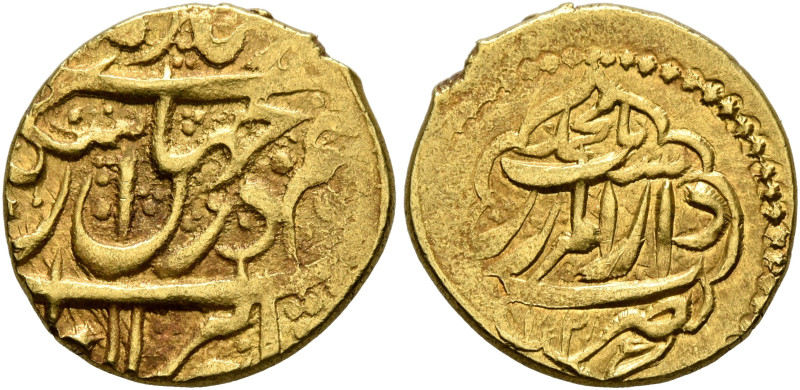 IRAN, Qajars. Agha Muhammad Khan, AH 1193-1212 / AD 1779-1797. 1/4 Toman (Gold, ...