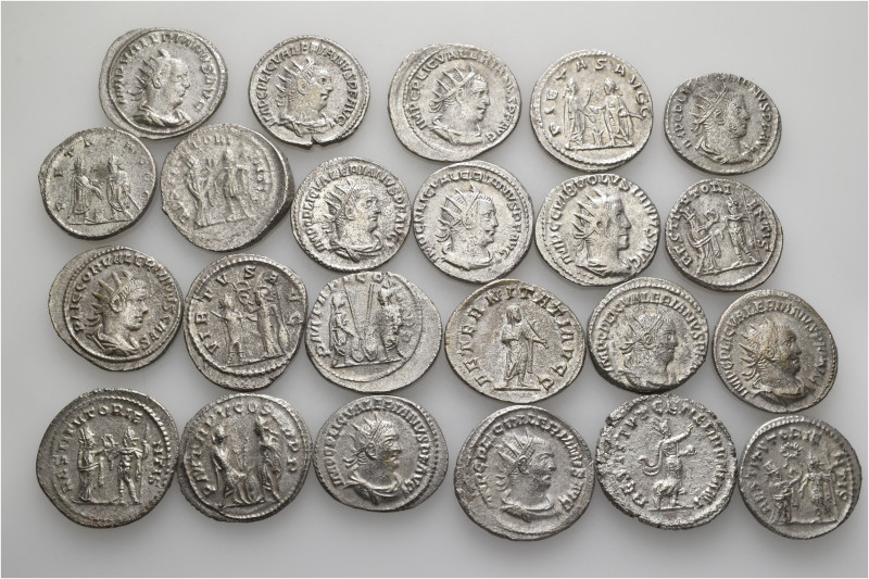 A lot containing 23 silver coins. All: Roman Imperial. Antoniniani. About very f...