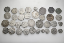 A lot containing 35 silver coins. All: Islamic. Fine to very fine. LOT SOLD AS IS, NO RETURNS. 35 coins in lot.


From an important collection of B...