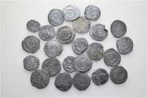 A lot containing 24 silver, coins. All: Fatimid. Half Dirhams. Fine to very fine. LOT SOLD AS IS, NO RETURNS. 24 coins in lot.


From a European co...