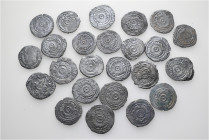 A lot containing 24 silver, coins. All: Fatimid. Half Dirhams. Fine to very fine. LOT SOLD AS IS, NO RETURNS. 24 coins in lot.


From a European co...