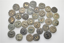 A lot containing 35 bronze and gilt bronze coins. All: Axumite. Fair to very fine. LOT SOLD AS IS, NO RETURNS. 35 coins in lot.


From the Dr. Step...