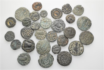 A lot containing 29 bronze and gilt bronze coins. All: Axumite. Fair to about very fine. LOT SOLD AS IS, NO RETURNS. 29 coins in lot.


From an Ame...