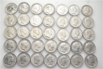 A lot containing 35 silver coins. All: Albania. Very fine to extremely fine. LOT SOLD AS IS, NO RETURNS. 35 coins in lot.


From the collection of ...