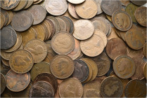 A lot containing 271 bronze coins. All: Great Britain. Very fine. LOT SOLD AS IS, NO RETURNS. 271 coins in lot.


From the old inventory of a Swiss...