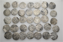 A lot containing 35 silver coins. All: Bulgarian. Gros. About very fine to very fine. LOT SOLD AS IS, NO RETURNS. 35 coins in lot.


From a Europea...