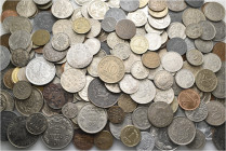 A lot containing 193 silver, bronze and copper nickel coins. All: Eastern Europe. Very fine to extremely fine. LOT SOLD AS IS, NO RETURNS. 193 coins i...