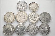 A lot containing 10 silver coins. All: Germany. Very fine to extremely fine. LOT SOLD AS IS, NO RETURNS. 10 coins in lot.


From the collection of ...