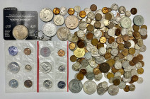 A lot containing 271 silver, bronze, and copper nickel coins. All: United States of America. Fine to extremely fine. LOT SOLD AS IS, NO RETURNS. 271 c...