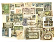 A lot containing 38 Bank notes. Fine to very fine. LOT SOLD AS IS, NO RETURNS. 38 Bank notes in lot.

From a Swiss collection, formed before 2005.