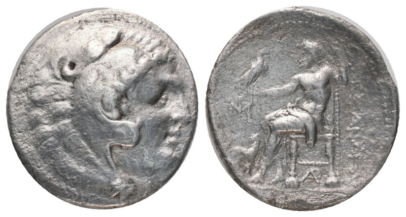 KINGS OF MACEDON. Alexander III, Tetradrachm (336-323 BC). AR Silver, Arados, Ob...