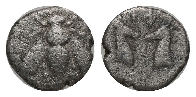 IONIA. Ephesos, obol, (390-330 BC). AR Silver
Obv: Bee with straight wings seen...