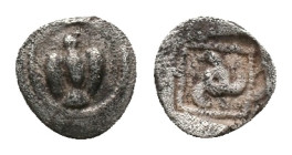 DYNASTS OF LYCIA. Kuprilli. Obol (470-440 BC). AR. Silver
Obv: Eagle flying left
Rev: Triskeles within incuse square.
Condition : Good very fine. R...