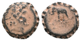 (Repatinated) SELEUKID KINGDOM. Antioch on the Orontes. Antiochos VI Dionysos (144-142 BC) AE Bronze Condition: Good Very fine. Weight: 7.64 g.
Diame...