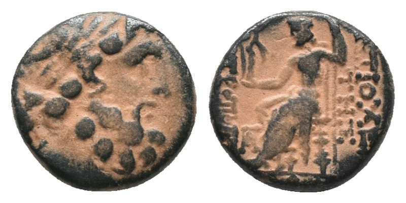 (Repatinated) SELEUCIS & PIERIA. Antioch. Ae Tetrachalkon (63-28 BC). AE Bronze ...