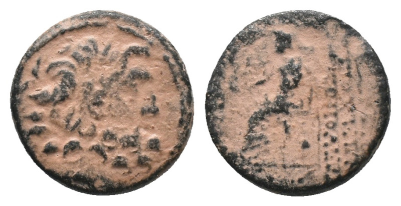 (Repatinated) SELEUCIS & PIERIA. Antioch. Ae Tetrachalkon (63-28 BC) AE Bronze O...