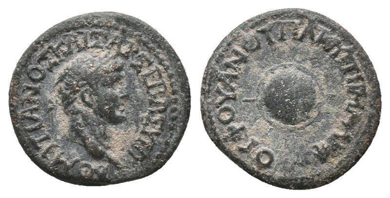 BITHYNIA. Koinon of Bithynia. Domitian (Caesar, 69-81). AE.Bronze. (M. Maecius R...