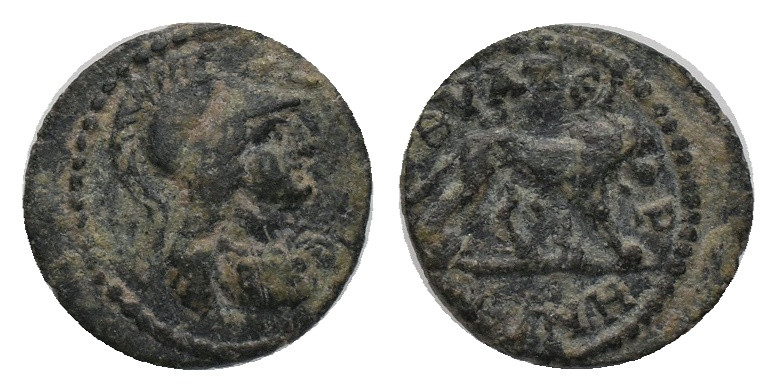 LYDIA, Thyateira. Pseudo-autonomous issue. (2nd-3rd centuries AD). AE Bronze Obv...