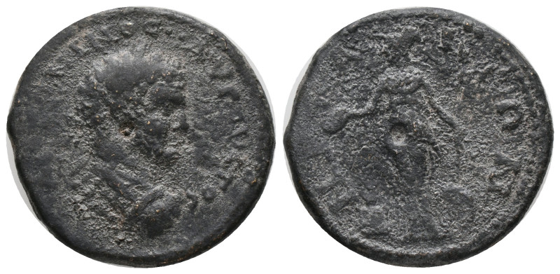 GALATIA, Pessinus. Caracalla, 198-217 AD. AE. Bronze
Obv: ANTΩNINOC AVΓOVCTOC. ...