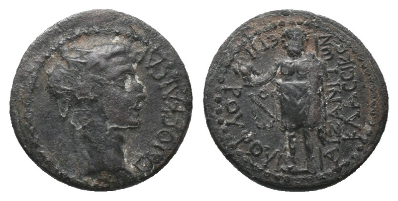 PHRYGIA. Aezanis. Caligula. (37-41 AD) AE. ( Magistrates: Lollios Klassikos and ...